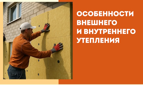 Какие особенности внешнего и внутреннего утепления в Томске
