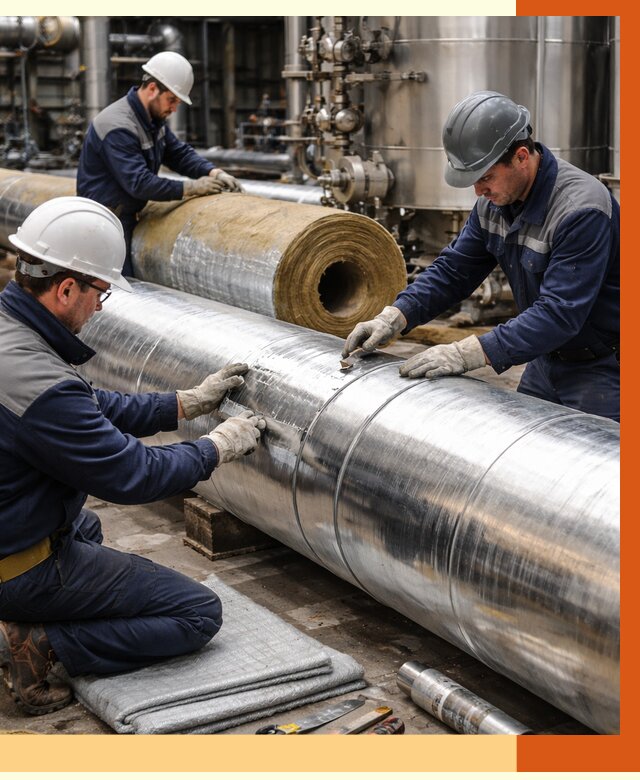 Утепление технологического оборудования в Томске от 4589 руб. за м2 | ТепломастерТмс